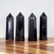 Load image into Gallery viewer, Black Obsidian Tower