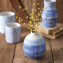 Load image into Gallery viewer, Blue Lagoon Bud Vase