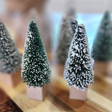 Load image into Gallery viewer, Mini Bottle Brush Snow Tree