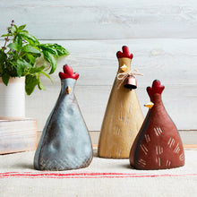 Load image into Gallery viewer, Rustic Tin Chicken Sitters