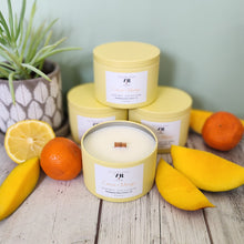 Load image into Gallery viewer, Citrus + Mango Soy Wax Candle