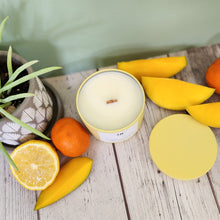 Load image into Gallery viewer, Citrus + Mango Soy Wax Candle