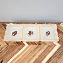 Load image into Gallery viewer, Fall Leaves Tidbit Tray
