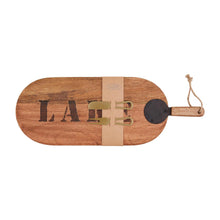 Load image into Gallery viewer, Lake Wood Paddle Cheese Board