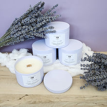 Load image into Gallery viewer, Linen + Lavender Soy Wax Candle