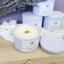 Load image into Gallery viewer, Linen + Lavender Soy Wax Candle