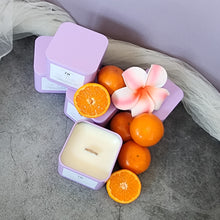 Load image into Gallery viewer, Lotus + Mandarin Soy Wax Candle