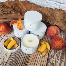 Load image into Gallery viewer, Peach + Amber Soy Wax Candle