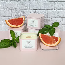 Load image into Gallery viewer, Pomelo + Basil Soy Wax Candle
