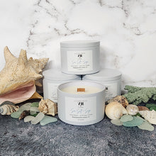 Load image into Gallery viewer, Sea Salt + Sage Soy Wax Candle