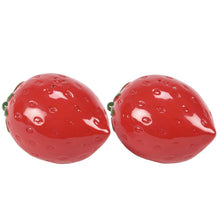 Load image into Gallery viewer, Strawberry Salt + Pepper Shakers