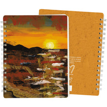 Load image into Gallery viewer, Sunset Spiral Notebook