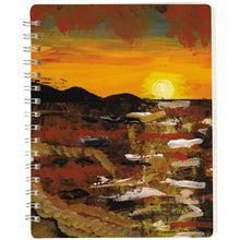 Load image into Gallery viewer, Sunset Spiral Notebook