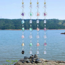 Load image into Gallery viewer, Crystal Pendant Wind Chime