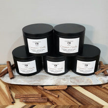 Load image into Gallery viewer, Cinnamon + Vanilla Soy Wax Candle