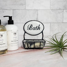 Load image into Gallery viewer, Farmhouse Bath Soap Holder