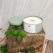 Load image into Gallery viewer, Grapefruit + Mint Leaves Soy Wax Candle