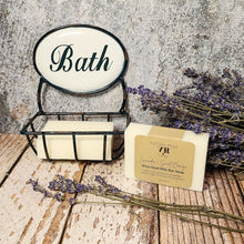 Load image into Gallery viewer, Lavender + Sweet Orange Shea Goat Milk Bar Soap