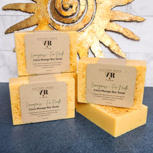 Load image into Gallery viewer, Lemongrass + Fir Needle Coco Mango Bar Soap