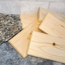 Load image into Gallery viewer, Natural Rustic Lotion + Wash Wood Stand