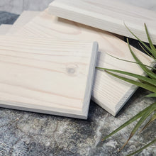 Load image into Gallery viewer, White Wash Rustic Lotion + Wash Wood Stand