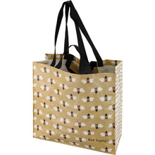 Load image into Gallery viewer, Bee Happy Tote Bag
