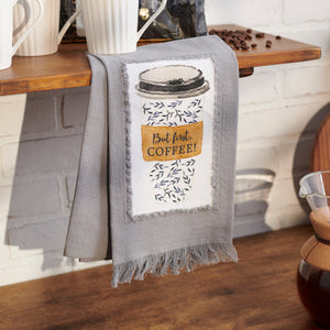 But First Coffee Kitchen Towel