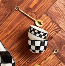 Load image into Gallery viewer, Checkered Mini Bowl Set
