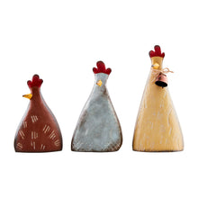 Load image into Gallery viewer, Rustic Tin Chicken Sitters
