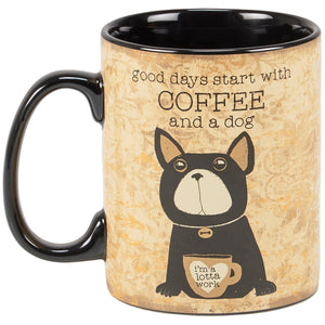 Coffee and a Dog Mug