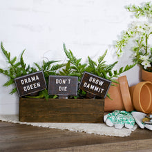 Load image into Gallery viewer, Drama Queen Garden Plant Marker Pick Set
