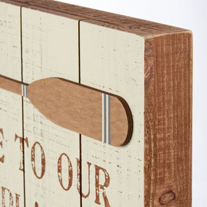 Happy Place Box Sign