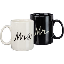 Load image into Gallery viewer, Mr. &amp; Mrs. Mug Set
