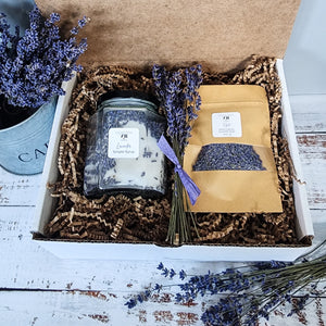 Lavender Simple Syrup Gift Set