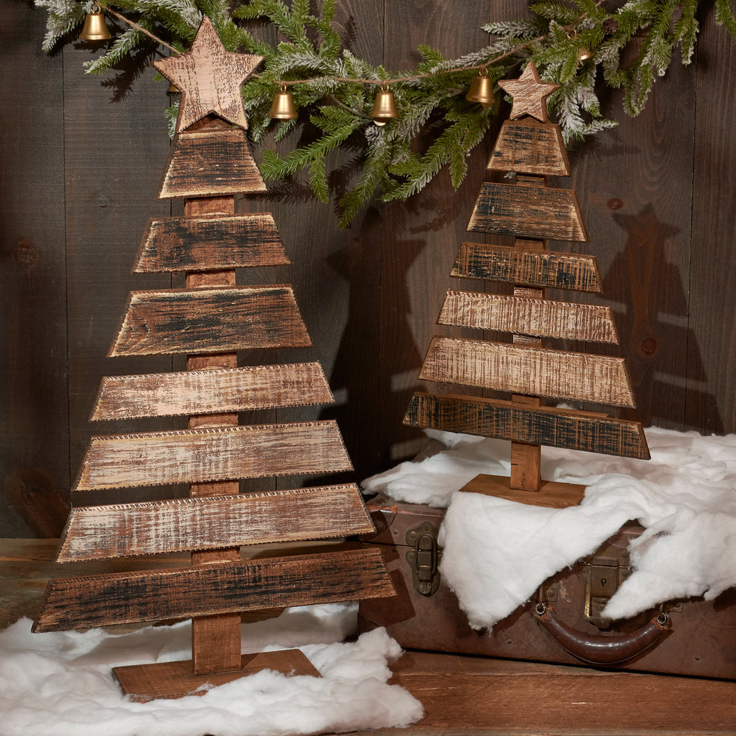 Slat Wood Christmas Tree