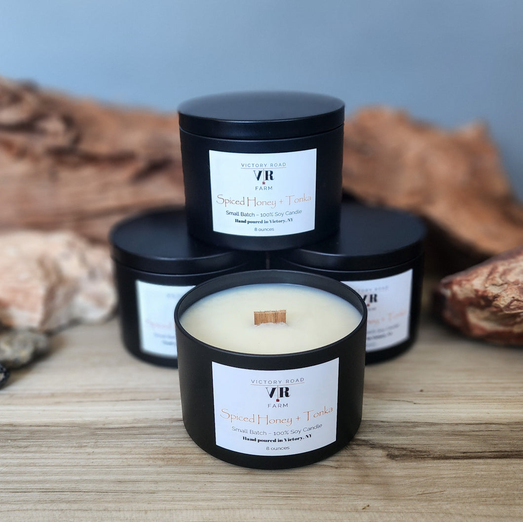Spiced Honey + Tonka Soy Wax Candle