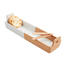 Load image into Gallery viewer, Terracotta Cracker Dish Set
