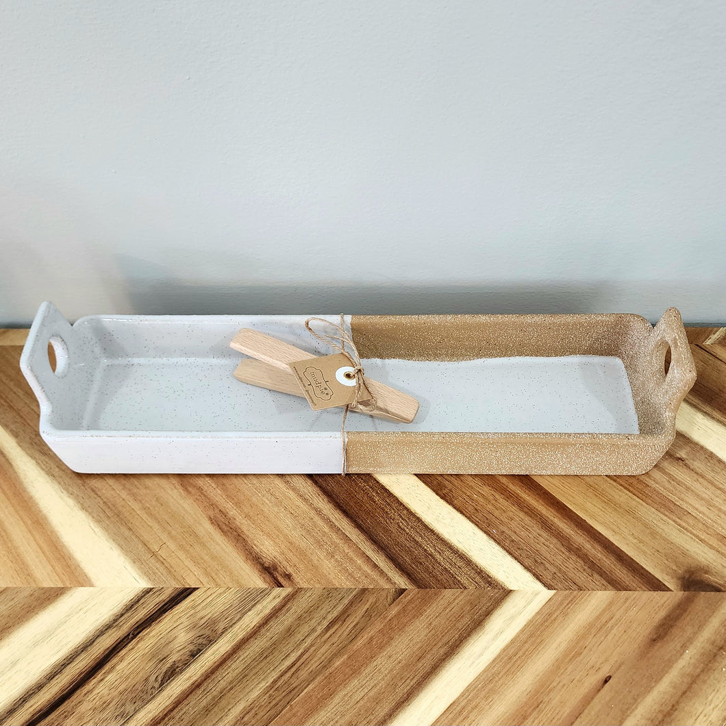 Terracotta Cracker Dish Set