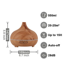 Load image into Gallery viewer, Chestnut Essential Oil Diffuser
