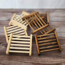 Load image into Gallery viewer, Bamboo Wood Soap Dish
