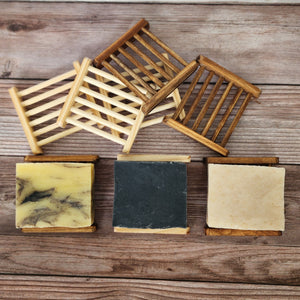 Bamboo Wood Soap Dish