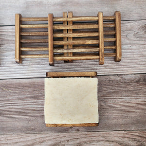 Bamboo Wood Soap Dish