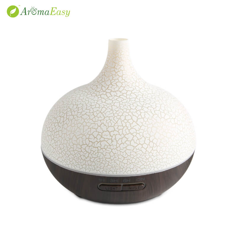 White Crackle Essential Oil Diffuser