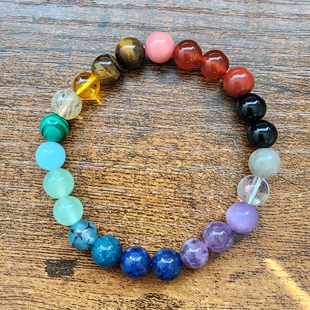 Chakra Natural Stone Bracelet