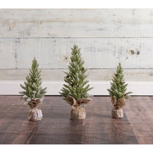 Load image into Gallery viewer, 15&quot; Rustic Snow Tree
