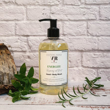 Load image into Gallery viewer, ENERGIZE Rosemary and Mint Hand + Body Wash
