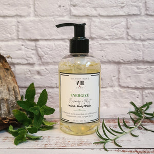 ENERGIZE Rosemary and Mint Hand + Body Wash